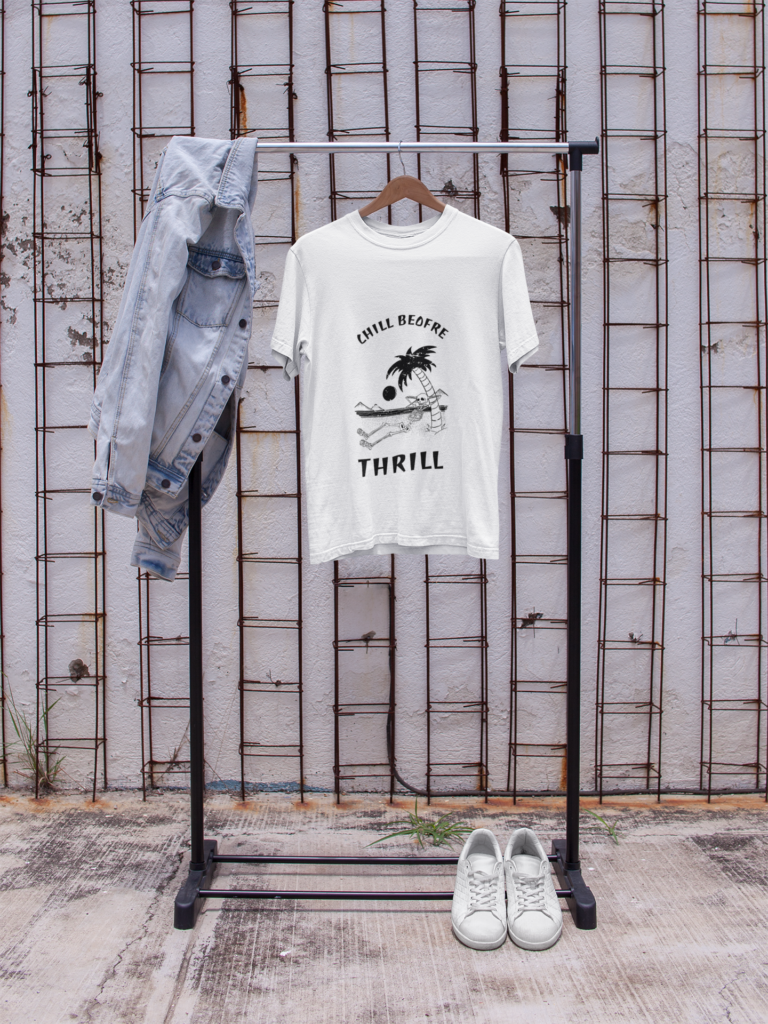Chill Before Thrill Mockup