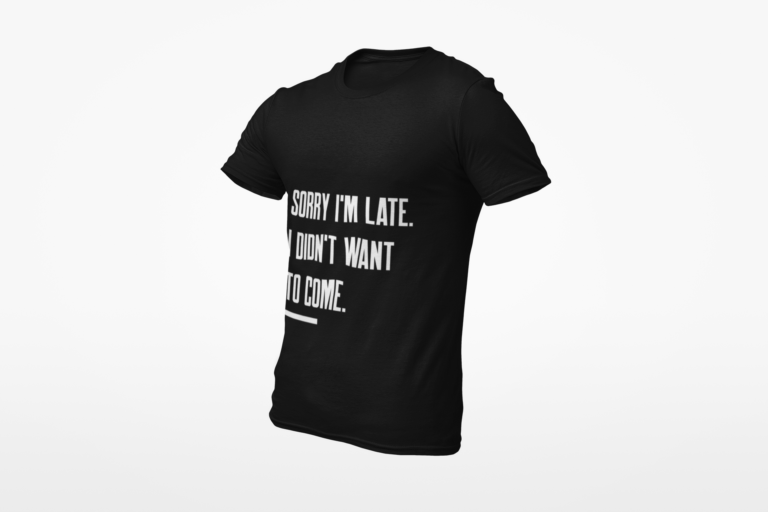 I am late I don't want to come- 1